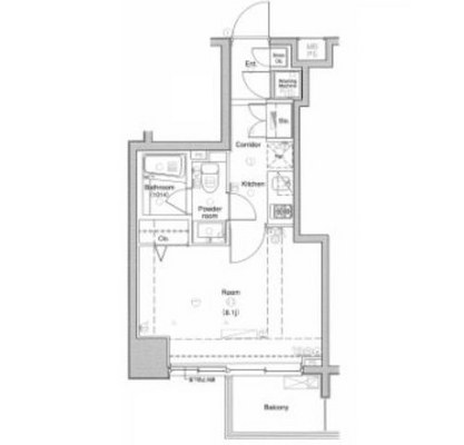 東京都北区東十条２丁目 賃貸マンション 1K