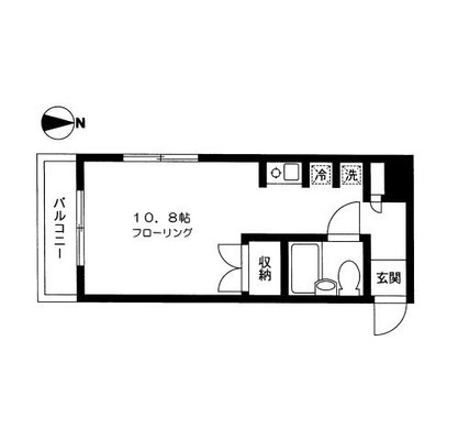 東京都北区王子3丁目 賃貸マンション 1R