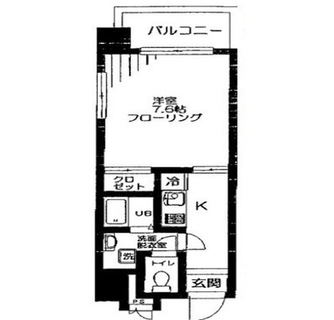 東京都北区王子４丁目 賃貸マンション 1K