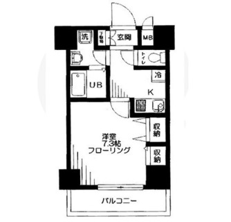 東京都北区王子４丁目 賃貸マンション 1DK