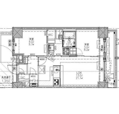 王子神谷 マンション 2LDK