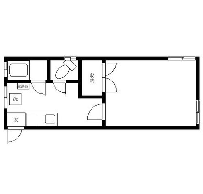 王子神谷 アパート 1K