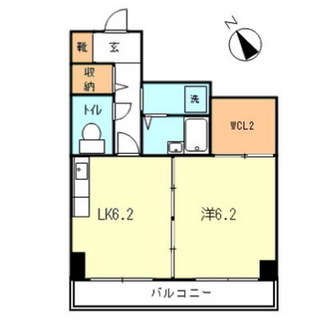 東京都北区神谷１丁目 賃貸マンション 1SLK