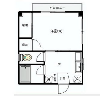 東京都北区神谷１丁目 賃貸マンション 1DK