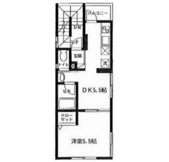 東京都北区豊島３丁目 賃貸アパート 1DK