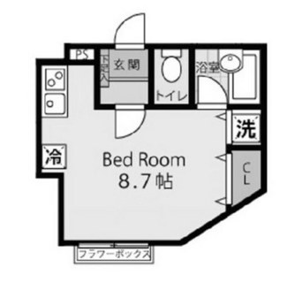 東京都北区神谷３丁目 賃貸アパート 1R