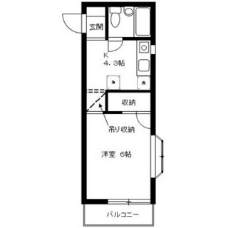 東京都北区東十条２丁目 賃貸マンション 1K