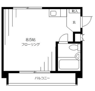 東京都北区東十条１丁目 賃貸マンション 1R